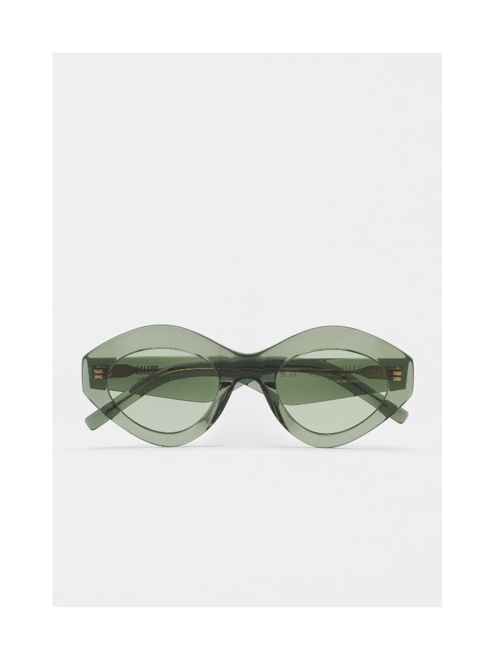 New Kaleos Women's Sunglasses Multicolor Acetate Frame Ailes 4 51